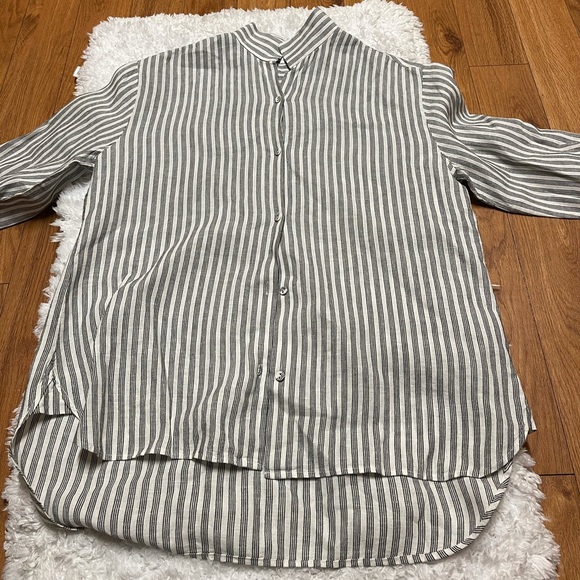 FRAME button up stripped shirt - Picture 8 of 12
